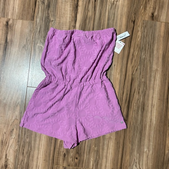 Women's Purple Roxy Romper - Picture 1 of 4